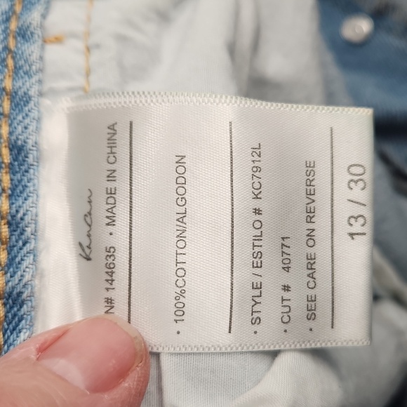 Kancan Paula 90s Straight Fit Leg Jeans - Picture 9 of 10